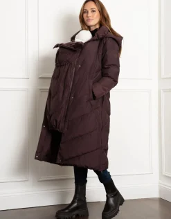 Cheap Seraphine Adelina | Belted Chevron Puffer Maternity Jacket