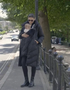 Hot Seraphine Adena | Long Maternity & Babywearing Puffer Coat