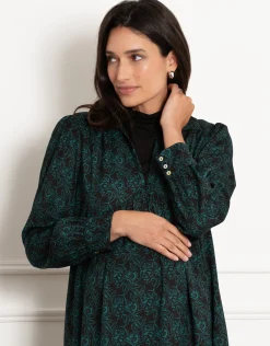 Discount Seraphine Alfie | Tunic Layering Maternity Dress with Collar