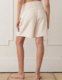 Sale Seraphine Amias | Jersey Over Bump Maternity Shorts