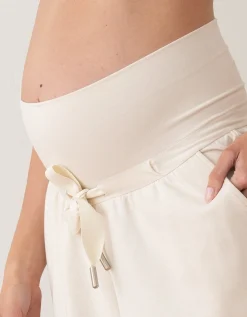 Sale Seraphine Amias | Jersey Over Bump Maternity Shorts