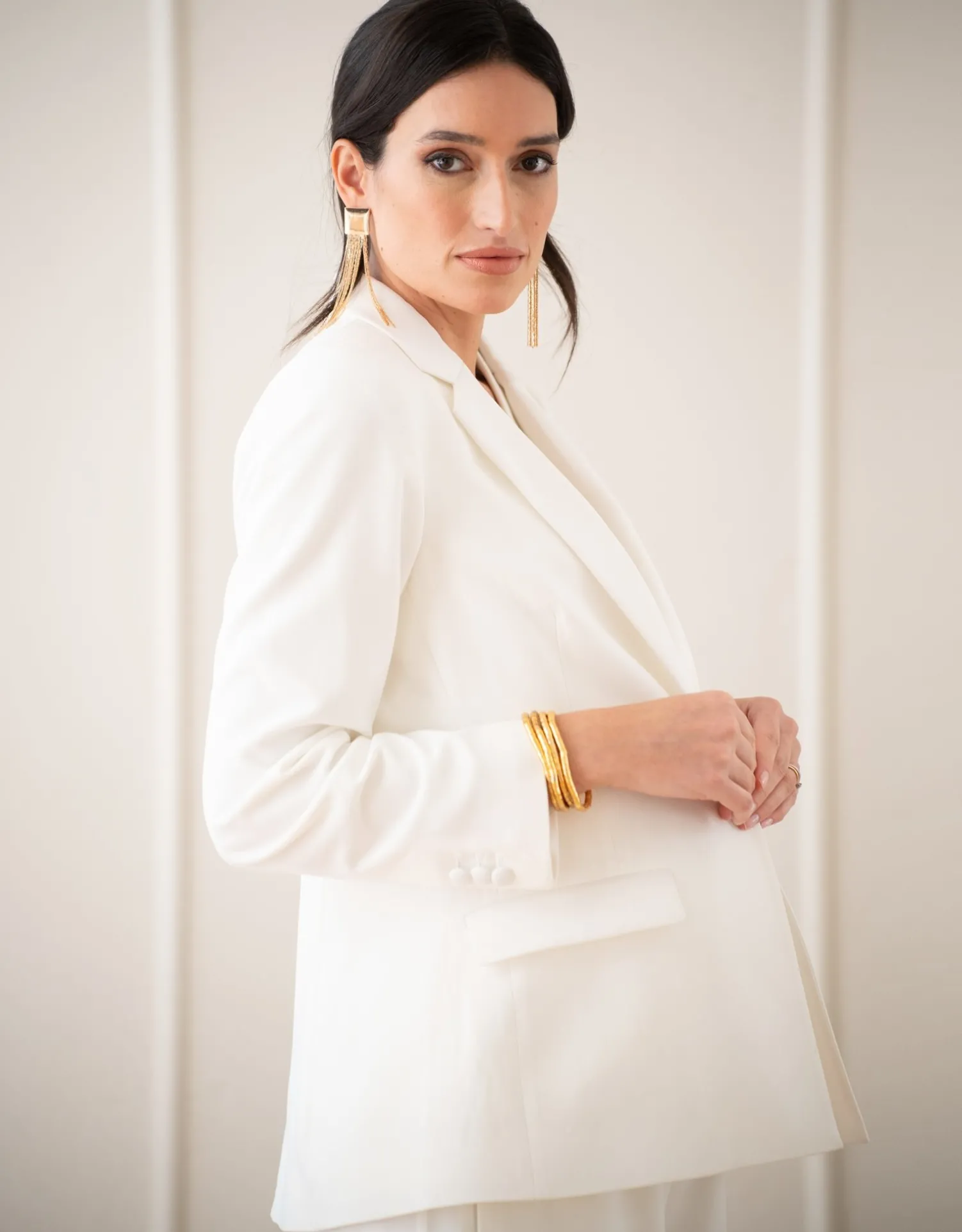 Best Sale Seraphine Anise | Single-Breasted Tuxedo Maternity-To-Nursing Blazer
