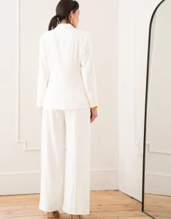 Best Sale Seraphine Anise | Single-Breasted Tuxedo Maternity-To-Nursing Blazer