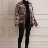Cheap Seraphine Aris | Maternity & Babywearing Velvet Puffer Coat