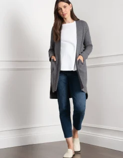 Shop Seraphine Arleen | Knit Maternity & Nursing Cardi with Patch Pockets