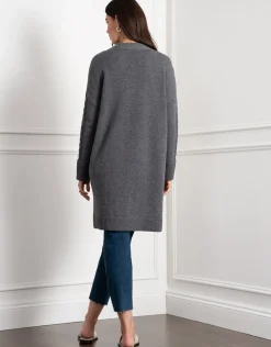 Shop Seraphine Arleen | Knit Maternity & Nursing Cardi with Patch Pockets