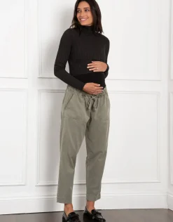 Cheap Seraphine Atari | Woven Under Bump Maternity Jogger with Drawstring Waist