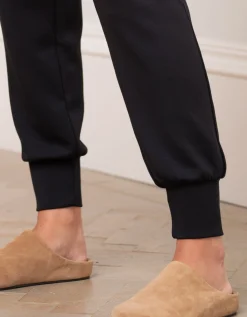 Best Sale Seraphine Atticus | Modal Blend Black Maternity Joggers