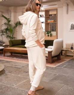 Fashion Seraphine Atticus | Modal Blend Cream Maternity Joggers