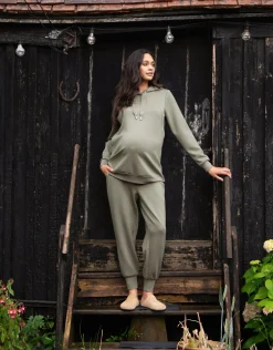 New Seraphine Atticus | Modal Blend Over Bump Maternity Joggers