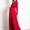 Discount Seraphine Ayuna | Wrap Maxi Maternity & Nursing Dress