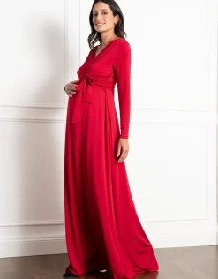 Discount Seraphine Ayuna | Wrap Maxi Maternity & Nursing Dress