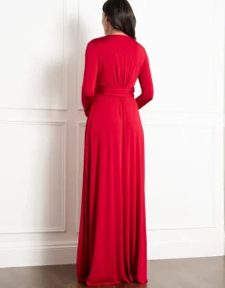 Discount Seraphine Ayuna | Wrap Maxi Maternity & Nursing Dress