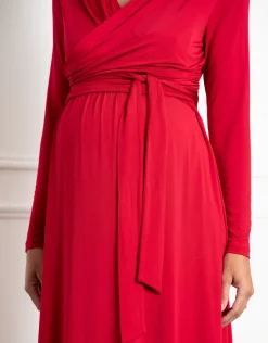 Discount Seraphine Ayuna | Wrap Maxi Maternity & Nursing Dress