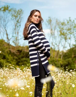 Store Seraphine Bergen | Roll Neck Striped Maternity & Nursing Tunic