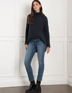 Sale Seraphine Bertram | Roll Neck Knit Maternity & Nursing Sweater