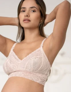 Cheap Seraphine Beth |  Lace Maternity & Nursing Bralette