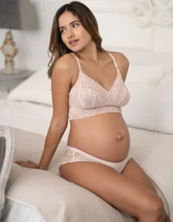 Cheap Seraphine Beth |  Lace Maternity & Nursing Bralette