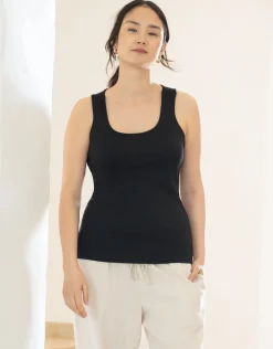 Sale Seraphine Brynlee | Twin Pack Nursing Vest Tops - Black & White