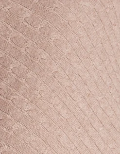 New Seraphine Caleb | Camel Cable Knit Nursing Cover Maternity Shawl