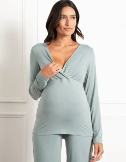 Cheap Seraphine Camille | 2-Piece Bamboo Maternity & Nursing Pyjama Set