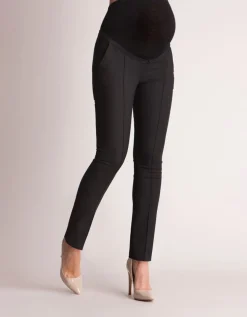 Store Seraphine Carrie | Tailored Black Maternity Pants