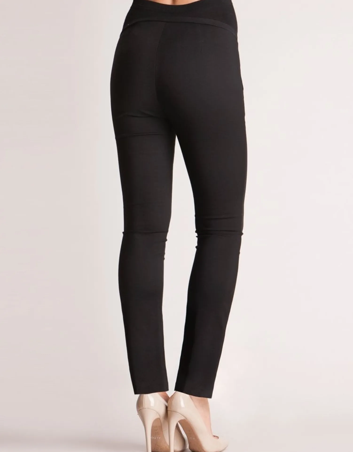 Store Seraphine Carrie | Tailored Black Maternity Pants