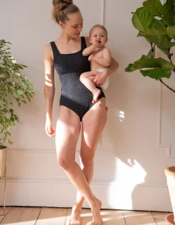 Discount Seraphine Cave | Textured Post-Maternity Compression Swimsuit