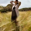 Fashion Seraphine Chandler | Double-Breasted Wool Maternity Coat