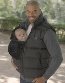 Shop Seraphine Christian | Menu2019s Vest with Babywearing Pouch