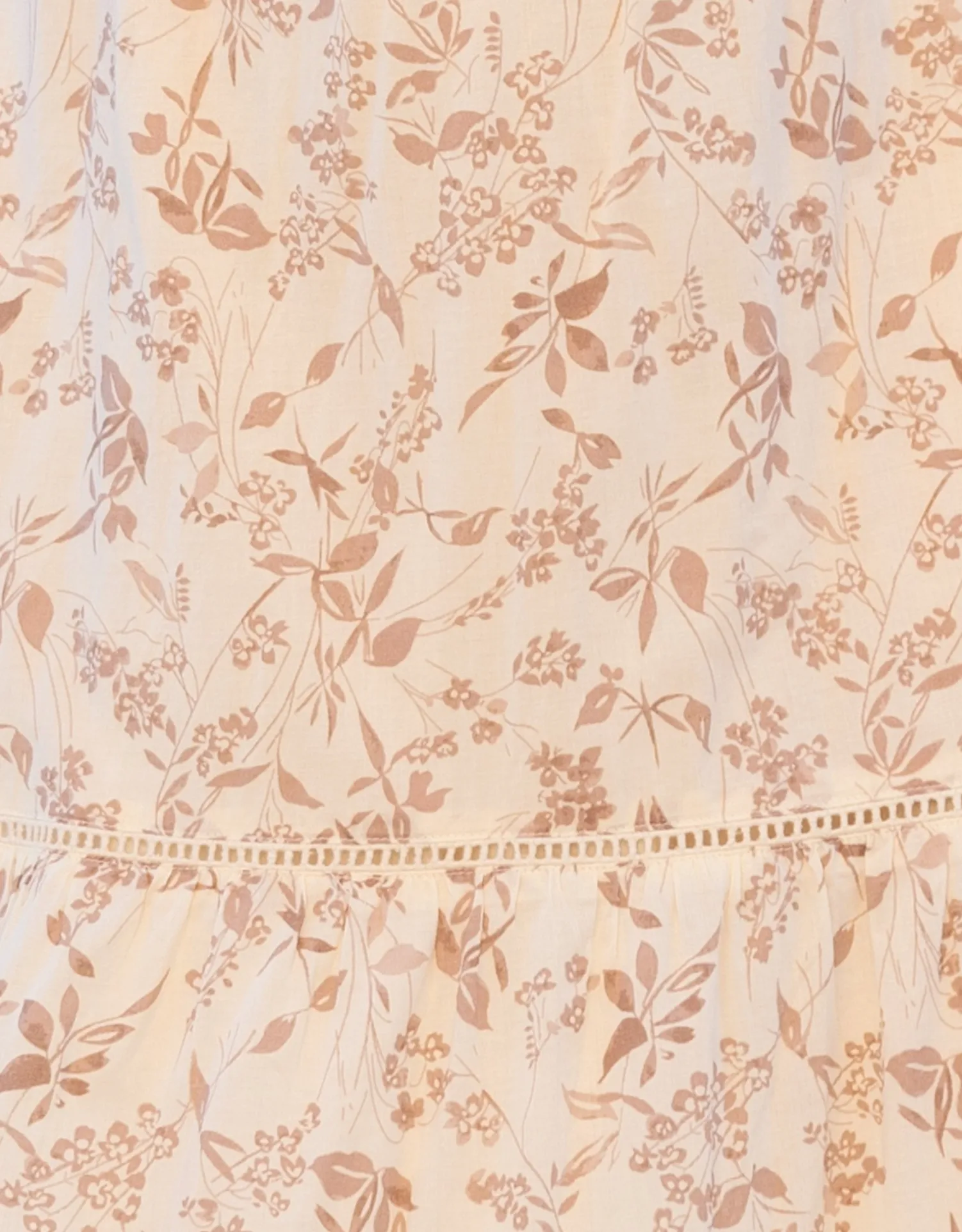 Hot Seraphine Citrine | Cotton Floral Co-Ord Maternity and Nursing Set