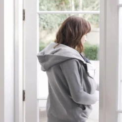 Best Seraphine Connor | Grey 3 in 1 Maternity Hoodie