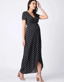 Sale Seraphine Daisy | Maxi Wrap Maternity Dress
