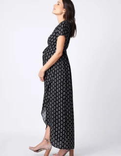 Sale Seraphine Daisy | Maxi Wrap Maternity Dress