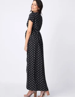 Sale Seraphine Daisy | Maxi Wrap Maternity Dress
