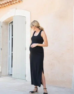 Store Seraphine Elantra | Bodycon Maxi Maternity & Nursing Dressu00a0