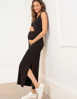 Store Seraphine Elantra | Bodycon Maxi Maternity & Nursing Dressu00a0