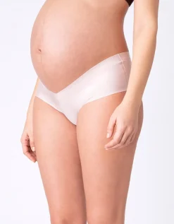Shop Seraphine Emmie |  Twin Pack No VPL Blush Maternity Briefs