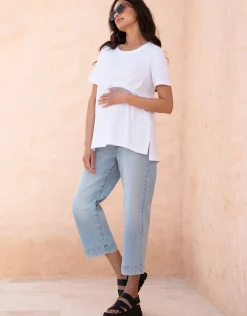 Cheap Seraphine Everleigh | Jersey Short Sleeve Maternity T-Shirt