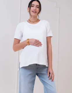 Cheap Seraphine Everleigh | Jersey Short Sleeve Maternity T-Shirt