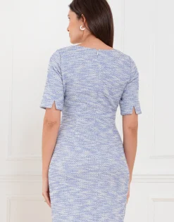 Cheap Seraphine Fauna | Tweed Midi Maternity Dress