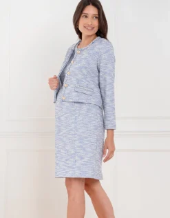 Sale Seraphine Flores | Tweed Mini Maternity Dress