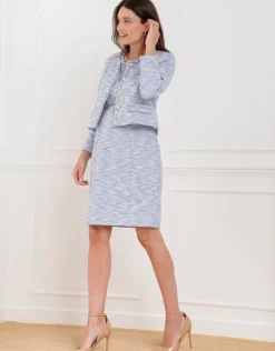 Sale Seraphine Flores | Tweed Mini Maternity Dress