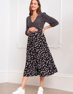 Cheap Seraphine Floria | Button-Down Maternity Dress