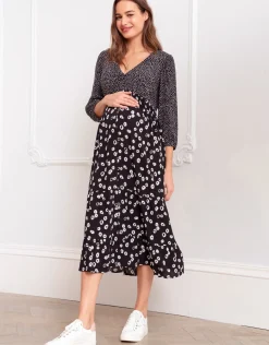 Cheap Seraphine Floria | Button-Down Maternity Dress