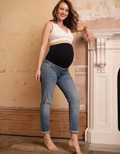 Store Seraphine Florian | Ripped Boyfriend Maternity Jeans