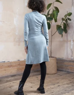 Online Seraphine Freya | Sage Wool Blend Maternity & Nursing Sweater Dress