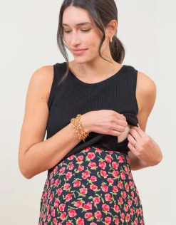 Fashion Seraphine Garcelle | 2 In 1 Maternity-To-Nursing Dress