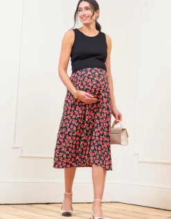 Fashion Seraphine Garcelle | 2 In 1 Maternity-To-Nursing Dress