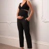 Online Seraphine Garland | Tapered Black Maternity Pants